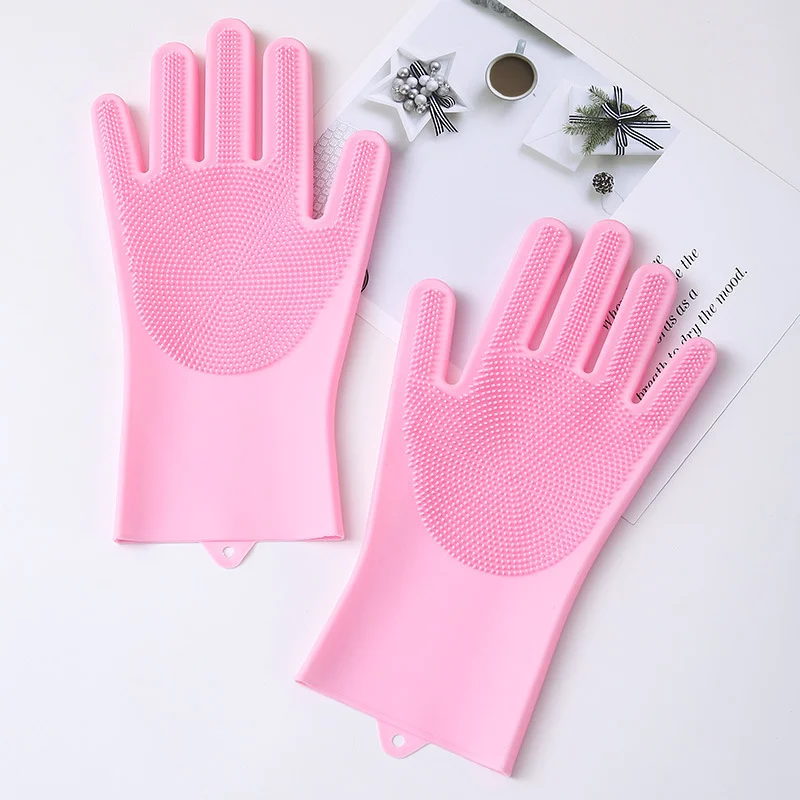 Cleaner Pro° BrushGloves 1+1 GRATIS: Comfortabele Efficiënte Schoonmaakborstel Schrobhandschoenen