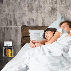 Globetrek° PortableHeater: Draagbaar Energie Efficiënt Plug-in Wand Gemonteerd Verwarming