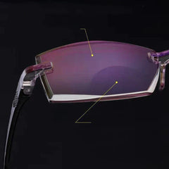 ClearEyeglasses 1+1 GRATIS - Lichtgewicht Gegradeerde Anti-Blauw Licht Duidelijke Bril