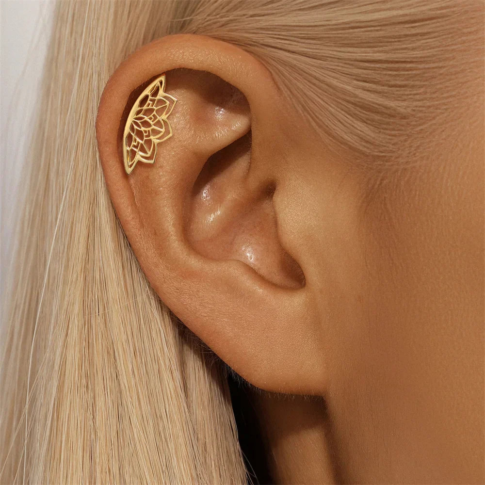 Jewelance™ HelixEarrings 1+1 GRATIS: Mandala Symbool Ontwerp Modieuze Helix Oorbellen