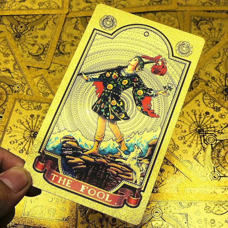 TarotCards - Mystieke Gouden Tarot Kaarten