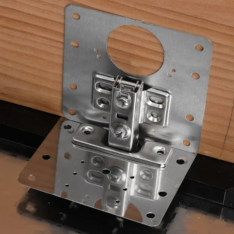 HingePlate 1+1 GRATIS: DIY Meubel Scharnieren Reparatie Zijplaat