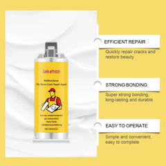 TileRepair - Snelle En Gemakkelijke Multifunctionele Kit Het Repareren Van Tegels En Steen