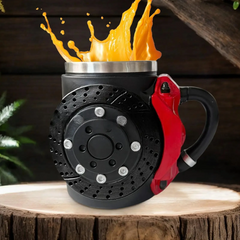 Globetrek° BrakeMug – Auto Liefhebber Racen Geïnspireerd Koffie Rem Mok