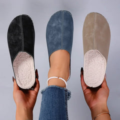 Happy™ WedgeSlippers: Dames Gesloten Teen Eenvoudig Uitglijden-Op Wig Slippers
