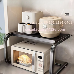 Globetrek° StackShelf: Multifunctioneel Dubbel-Niveau Aanrecht Stapel Plank