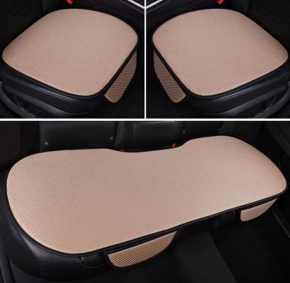 ComfortSeat: Premium 3-In-1 Anti-Slip Universele Auto Comfort Stoelhoes Set