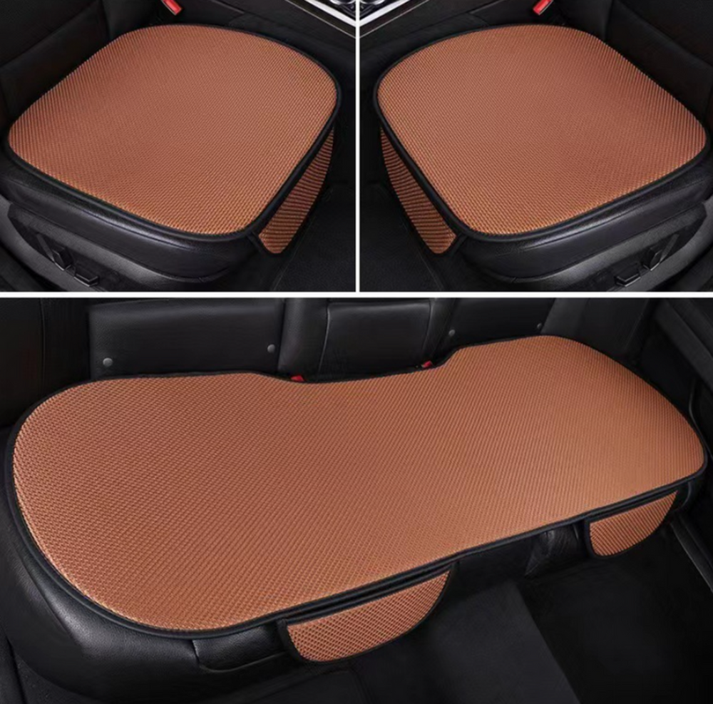 ComfortSeat: Premium 3-In-1 Anti-Slip Universele Auto Comfort Stoelhoes Set