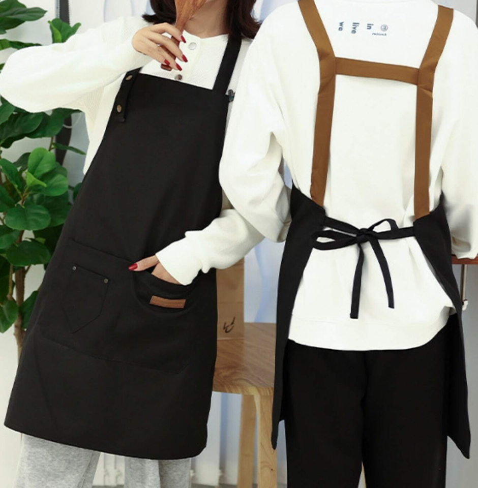 Icone™ KitchenApron 1+1 GRATIS - Unisex Elegante en Duurzame KeukenSchort met Meerdere Zakjes