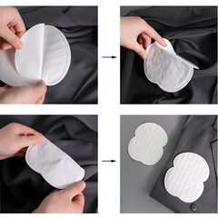 SweatPads 1 Set + 1 Set GRATIS: Ademend Wegwerp Onderarm Zweetabsorberende Pads