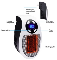 HeaterFan - Draagbare Elektrische Verwarming Ventilator