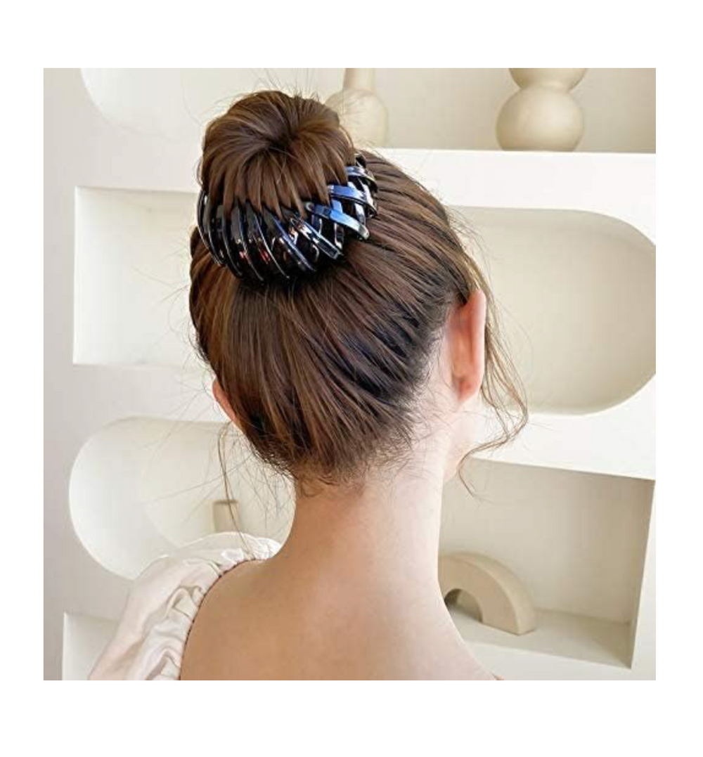 Rose® HairBun 1+1 GRATIS: Vrouwen Luie Haar Bun Houder