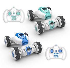 Kletshuts™ SpinningCar: 4WD Terrein-Bestendige Dubbele Controle Modus Stunt Draaiende Auto