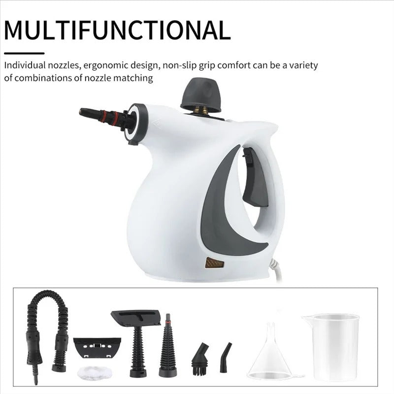 Cleaner Pro° PowerSteam: Multifunctioneel Krachtige Thuis Stoomreiniger Set