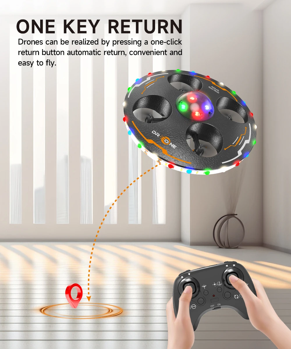 Kletshuts™ UFODrone: Eenvoudig Controle Hoogvliegend UFO Drone