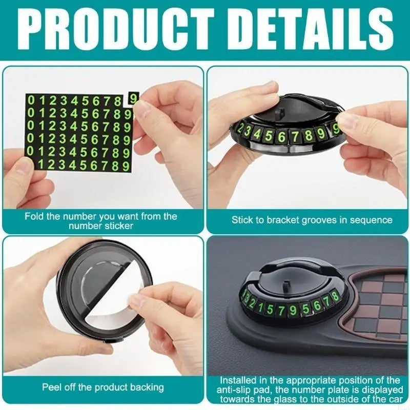 Holder360° DashboardMat 1+1 GRATIS: Universele Antislip Dashboard Telefoonhouder Mat