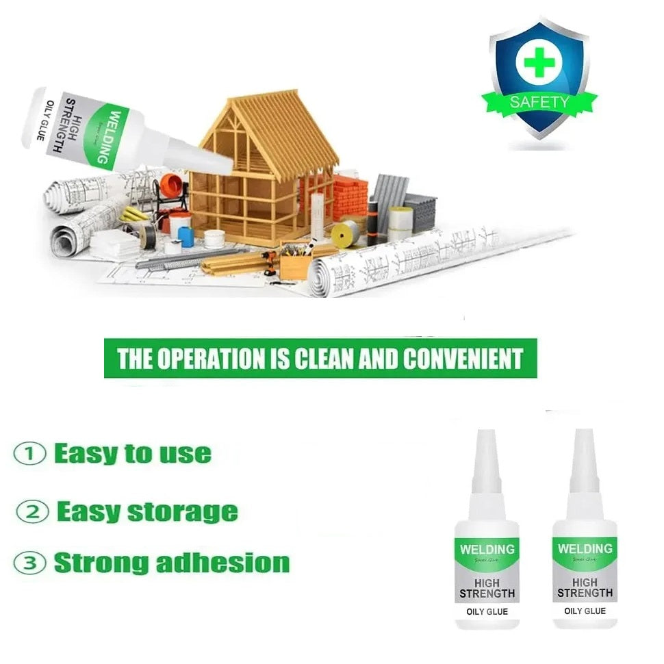 SuperGlue 1+1 GRATIS: Directe Reparatie Multifunctionele Hoge Sterkte Super Lijm