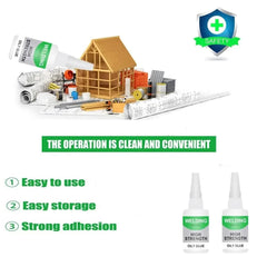 SuperGlue 1+1 GRATIS: Directe Reparatie Multifunctionele Hoge Sterkte Super Lijm