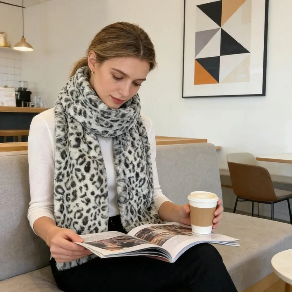 Icone™ PocketScarf: Stijlvolle Doortrek-Winter-Nekwarmer-Zak-Sjaal