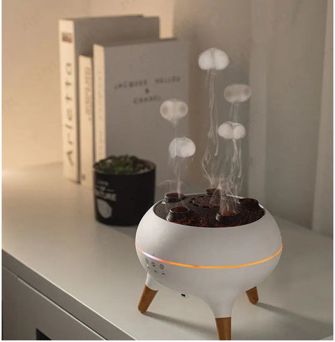 Globetrek° JellyfishHumidifier: Jellyfish Mist Luchtbevochtiger Aromatherapie Diffuser