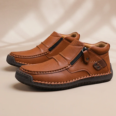 Happy™ ClassyBoots: Heren Stijlvol Gemakkelijk Instapper Retro Stijlvol Laarzen