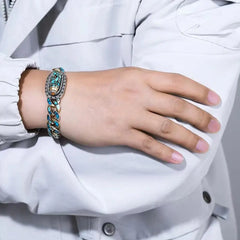 Jewelance™ MantraBracelet – Draaibaar Tijdloos Symbolisch Mantra Armband