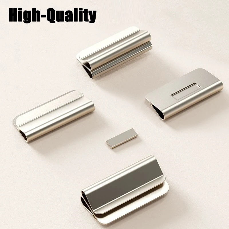 GlideHold® CurtainHolders 2+2 GRATIS: Elegante Minimalistische Magnetische Gordijnhouders