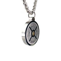 Jewelance™ DumbbellNecklace 1+1 GRATIS: Fitness Gym Dumbbell Geïnspireerde Hanger Ketting