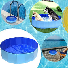 DogFri™ PawPool: Hond Bad En Plons Plezier Opvouwbaar Huisdier Zwemmen Zwembad
