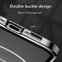 MagneticCase: Volledige Bescherming Dubbelzijdige Transparante Magnetische Geval