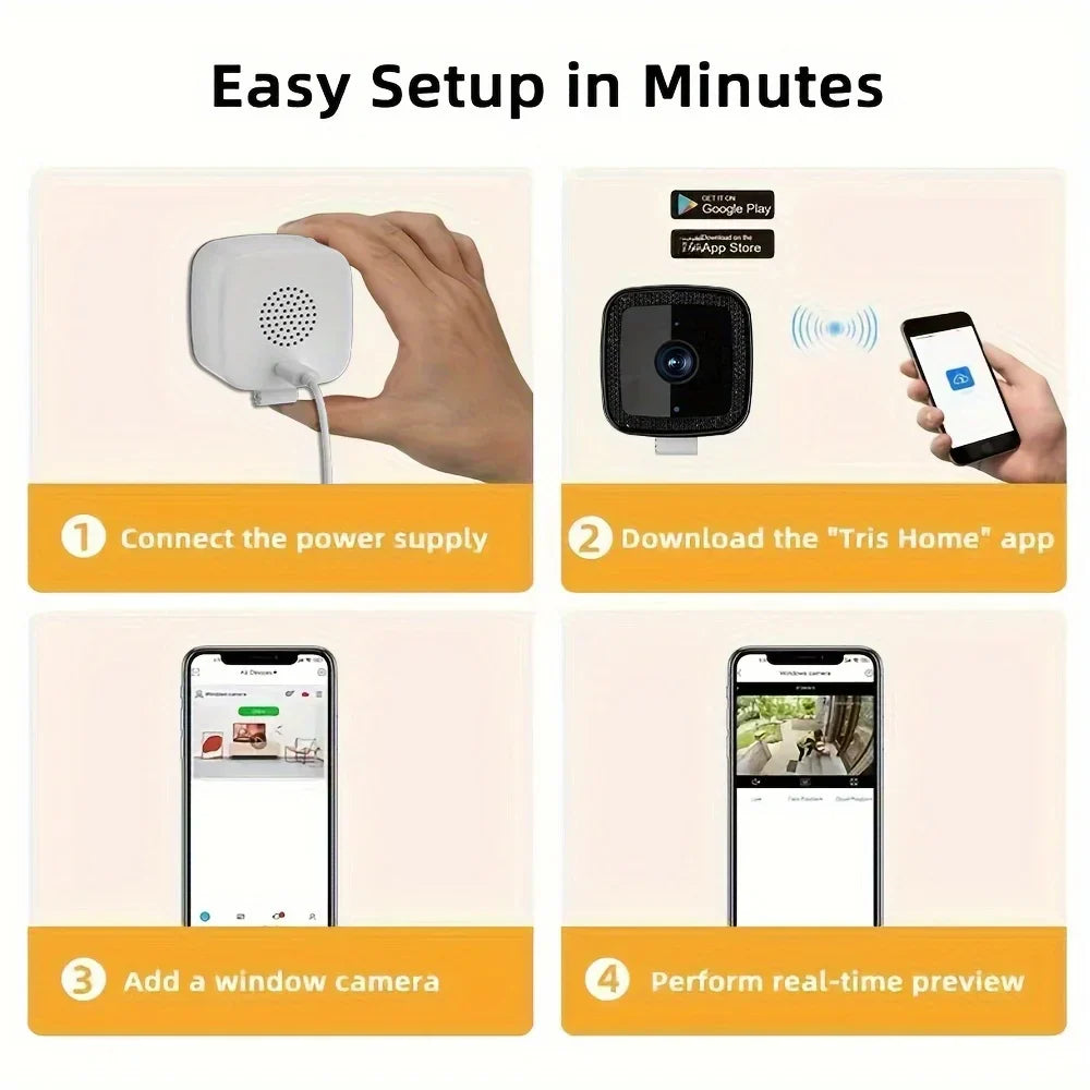 SecurityCamera: 2.4G WiFi CCTV Bewakings Beveiligingcamera