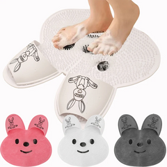 FootScrubber™ - Konijnvormige Douche Voeten Schrobber En Massage Mat