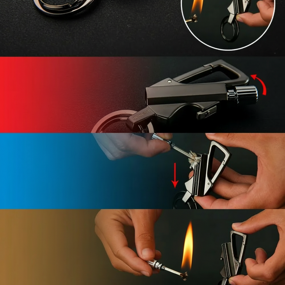 FireStarter™: Draagbaar Waterdicht Vuur Starter Voor Outdoor Avonturen