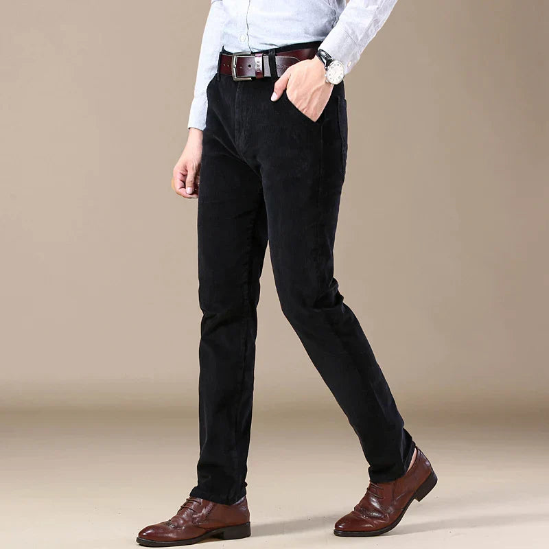 Icone™ ClassicPants: Heren Toevallig Slank Fit Klassieke Broek