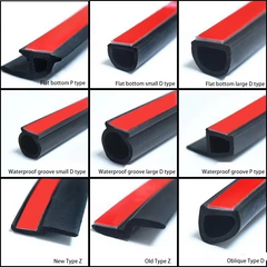 SealStrip - Auto Deur Weer En Lawaai Afname Zegel Strip