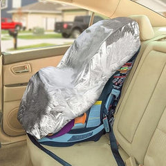 SeatSunshade - Warmtebeschermende Zonnebescherming voor Kinderautostoelen