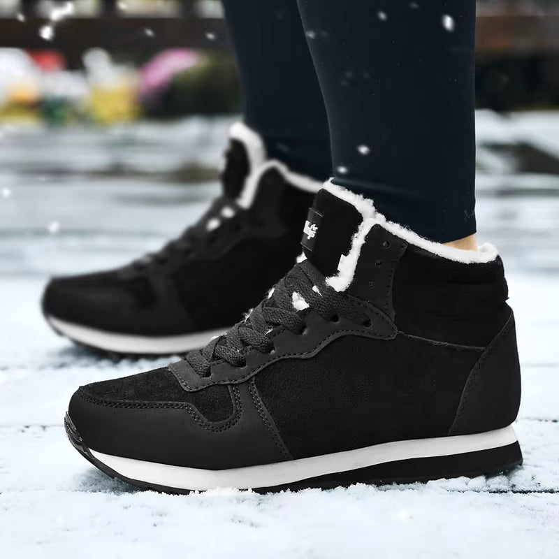 Happy™ SnugSneakers - Mannen Ultimate Hoge-Snee Comfortabele Knus Gympen