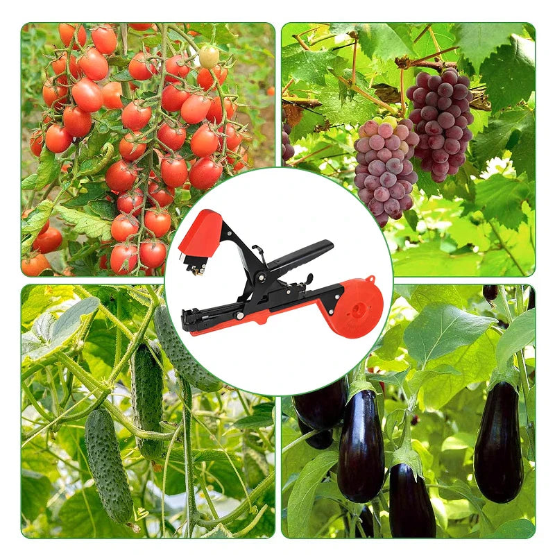 Globetrek° PlantStapler: Tuinieren Handheld Stropdas Plakband Plant Nietmachine