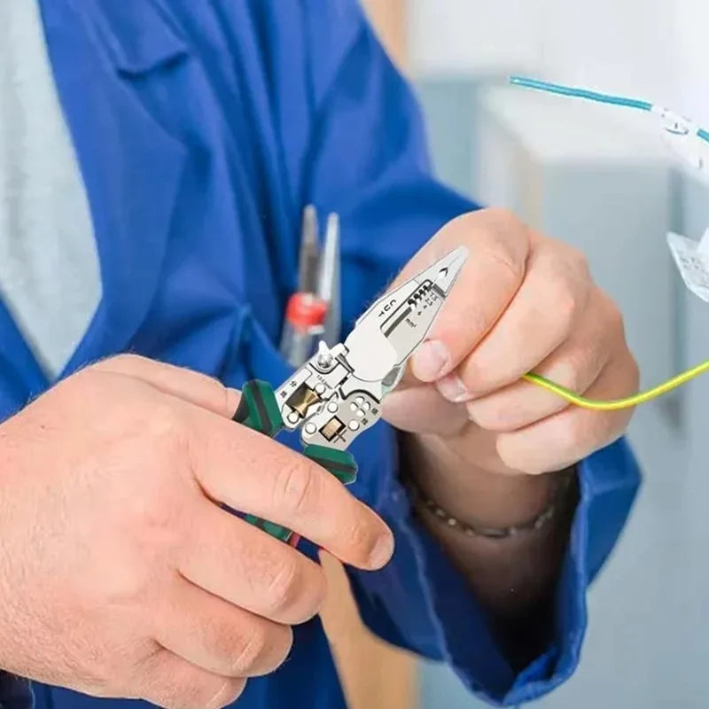 StrippingPliers: 8 In 1 Multifunctionele Draadstripper Gereedschap