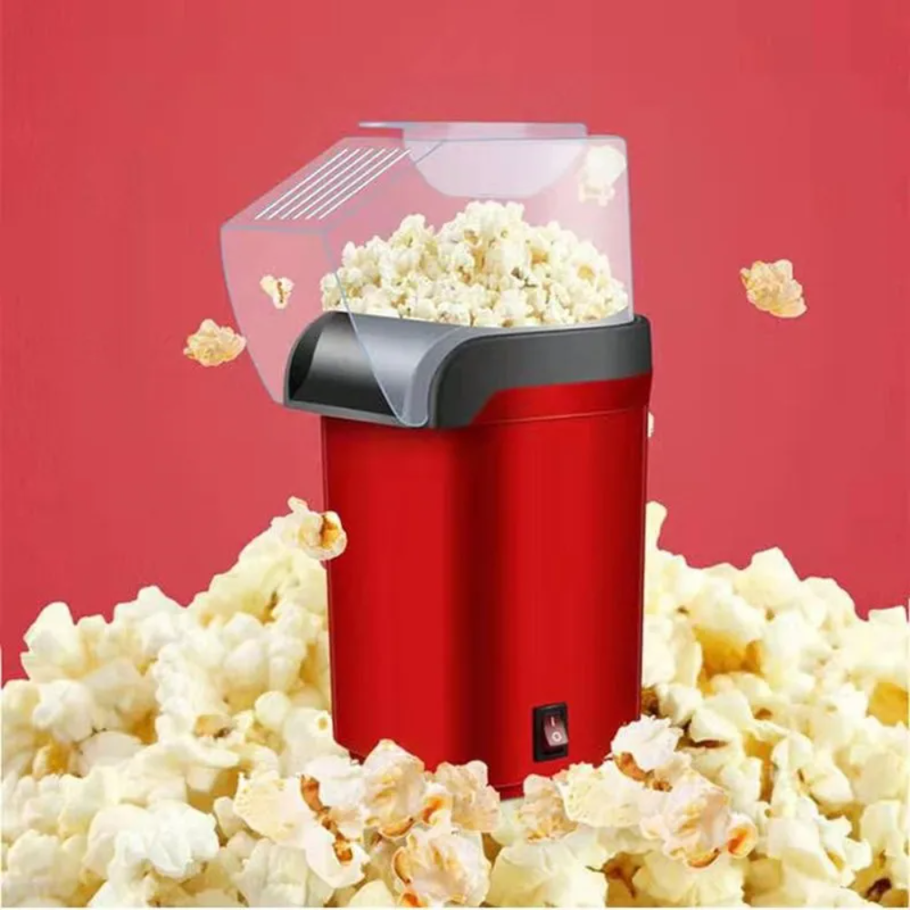 Globetrek° PopcornMaker: Draagbaar Gebruiksvriendelijk Lucht Popcorn Maker