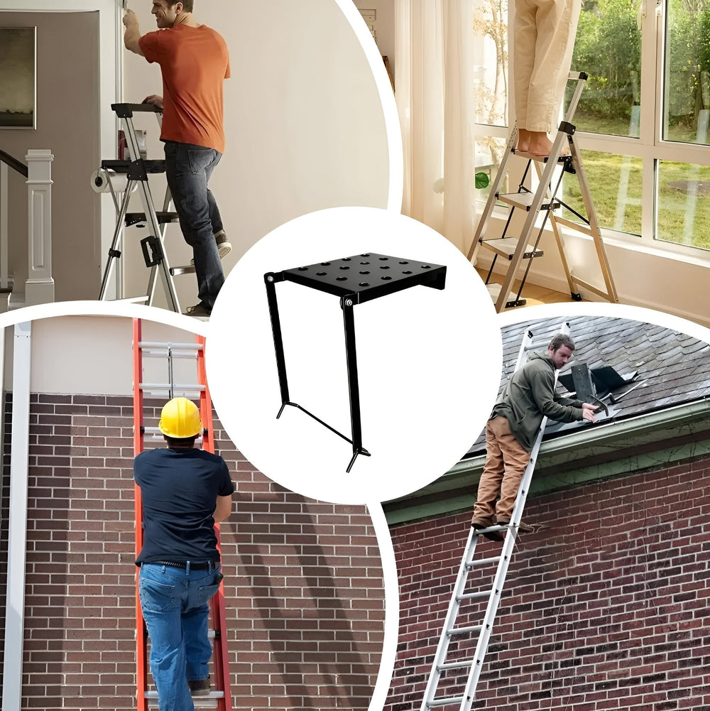 Globetrek° LadderHelper: Heavy-Duty Industrieel-Niveau Ergonomische Ladder Hulp