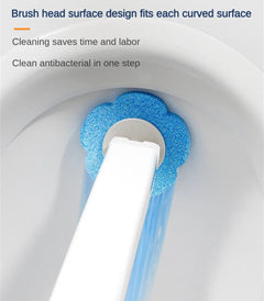 Cleaner Pro° ToiletCleaner: Wegwerp Toiletborstel Kop Reiniger Set