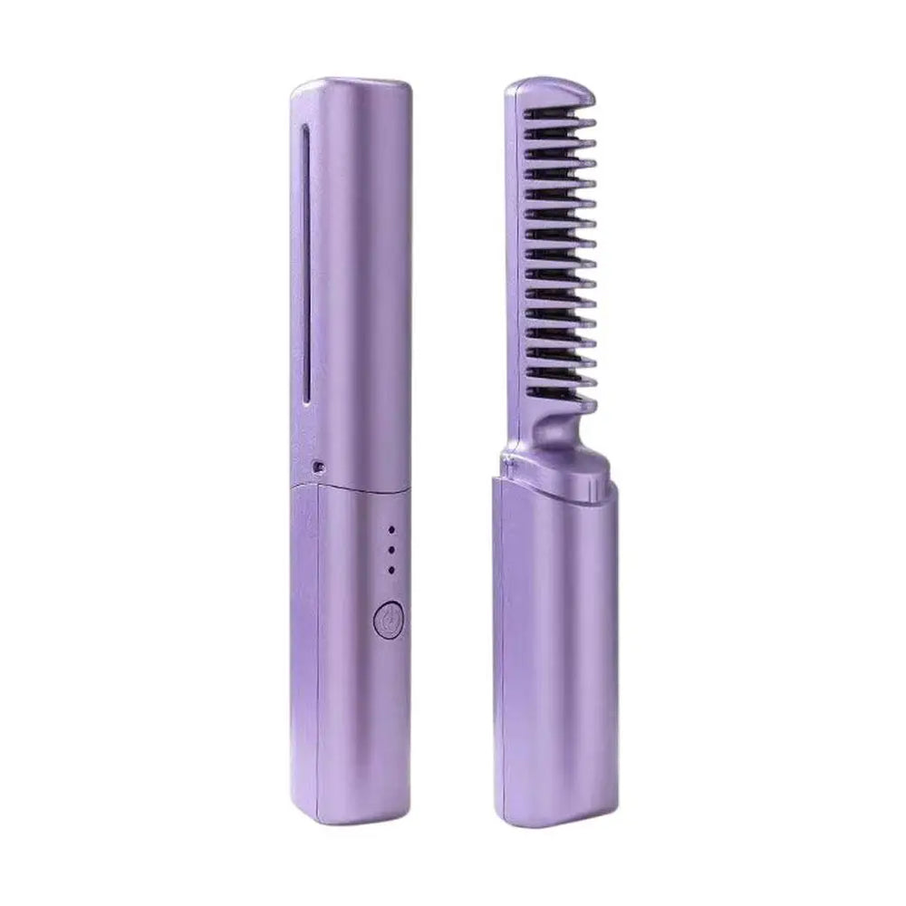 Rose® CompactComb 1+1 GRATIS: Stijlvolle Draagbare Oplaadbare Snelle Styling Compacte Kam