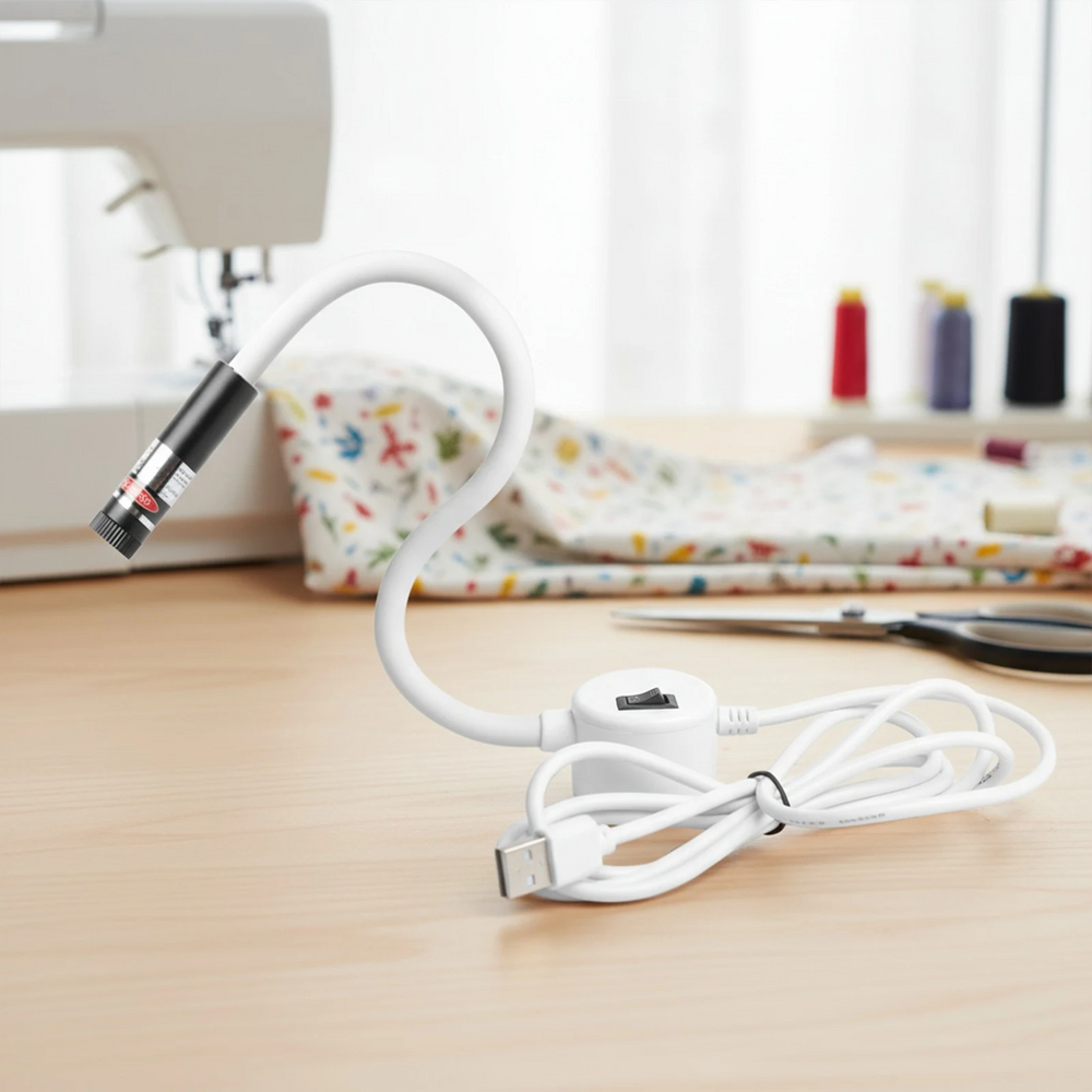 Globetrek° SewingLight: Magnetisch Flexibel Zwanenhals LED Naailicht