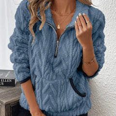 Icone™ LoungeSweatshirt: Ultiem Stijlvol Comfort 2-In-1 Lounge Sweatshirt En Ketting Set