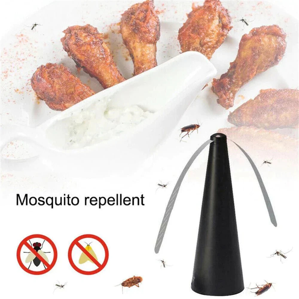 Globetrek° FlyFans 1+1 GRATIS: Draagbare Vliegenafschrikkende Tafelventilatoren