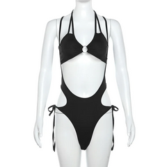 Icone™ MeshBodysuit: Vrouwen Hol-Uit Lange Mouwen Maas Bodysuit