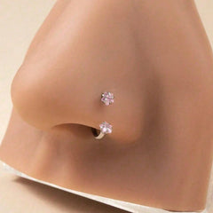 Jewelance™ NoseRing: Elegante Neusjuwelen En Oorbellen Set Voor Dagelijks Gebruik