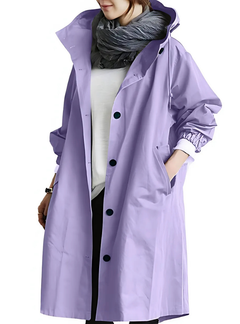 Icone™ ElegantCoat - All-Weather Lichtgewicht Comfort Capuchon Elegante Jas