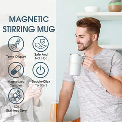 Globetrek° SmartMug: Zelf Roeren Mok Temperatuur Weergave Slimme Mok